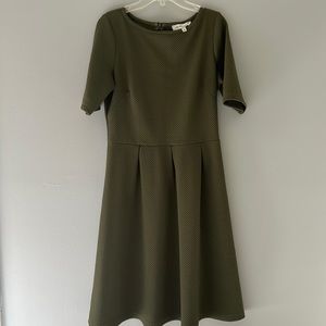 Shabby Apple Olive Green Dress